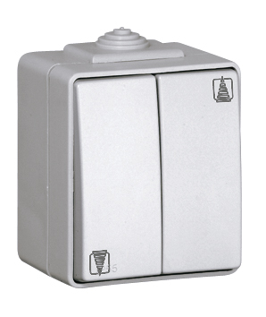 Poussoir Double / Va-et-Vient de Persienne