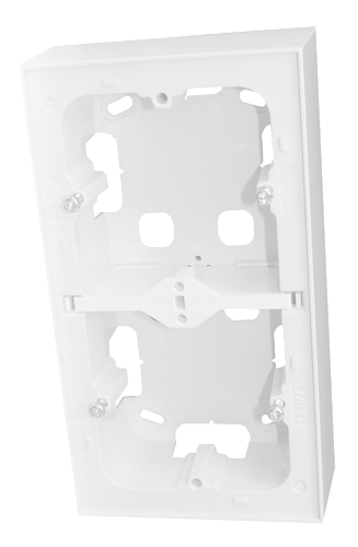 Caixa Saliente Dupla para Série LOGUS 90