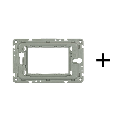 Conmutador con Toma Italiana 10A con Protección 