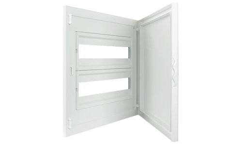 Intérieur et Porte pour Tableau à encastrer - 40 MODULES (2 x 20)