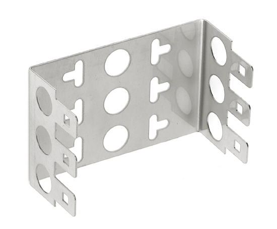 Profil en U pour 3 DDE/DDS (Hauteur 22mm)