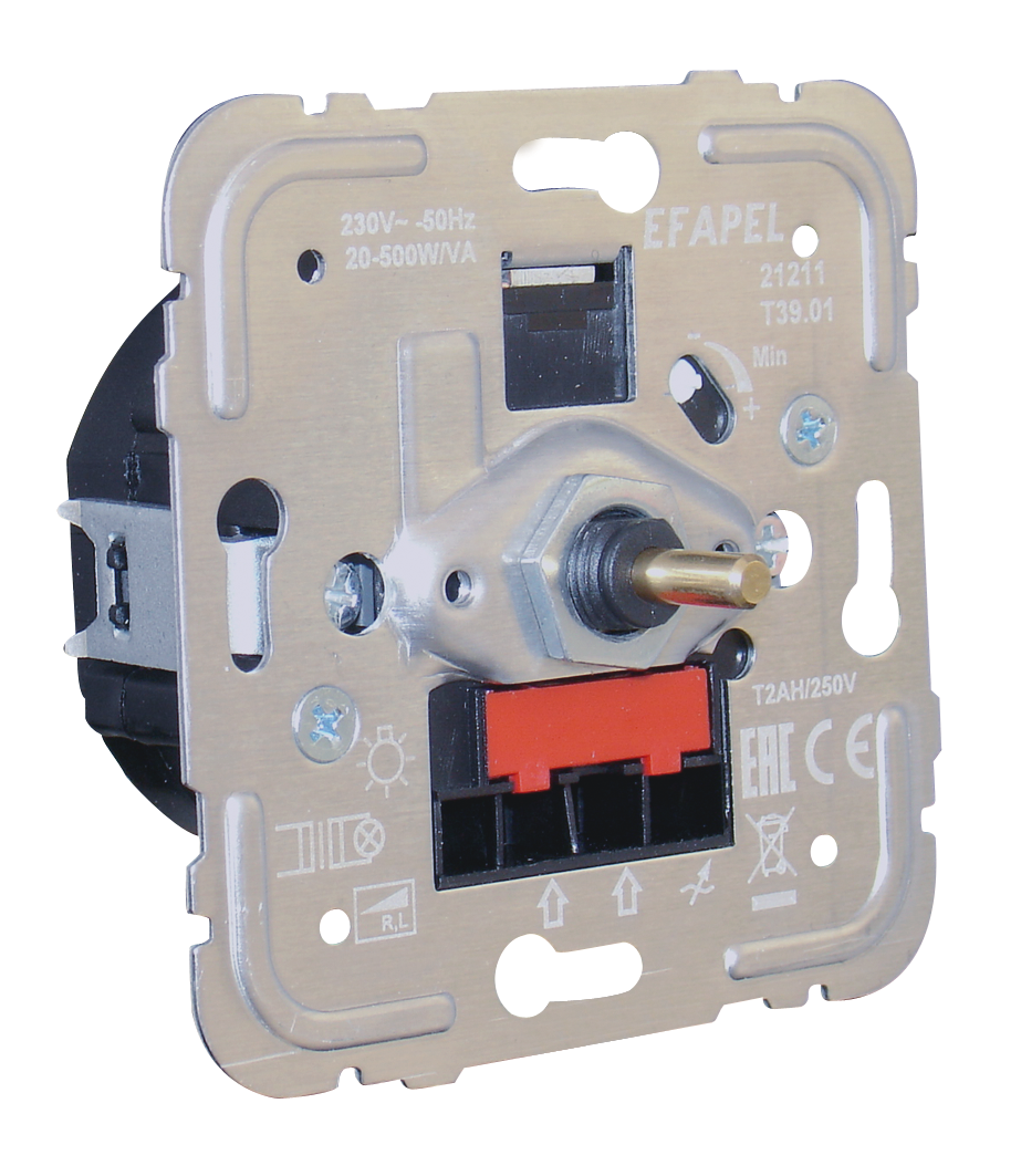 Regulador/Conmutador de Luz Rotativo Ferromagnético de 500VA R, L